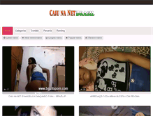 Tablet Screenshot of caiunanetbrasil.com